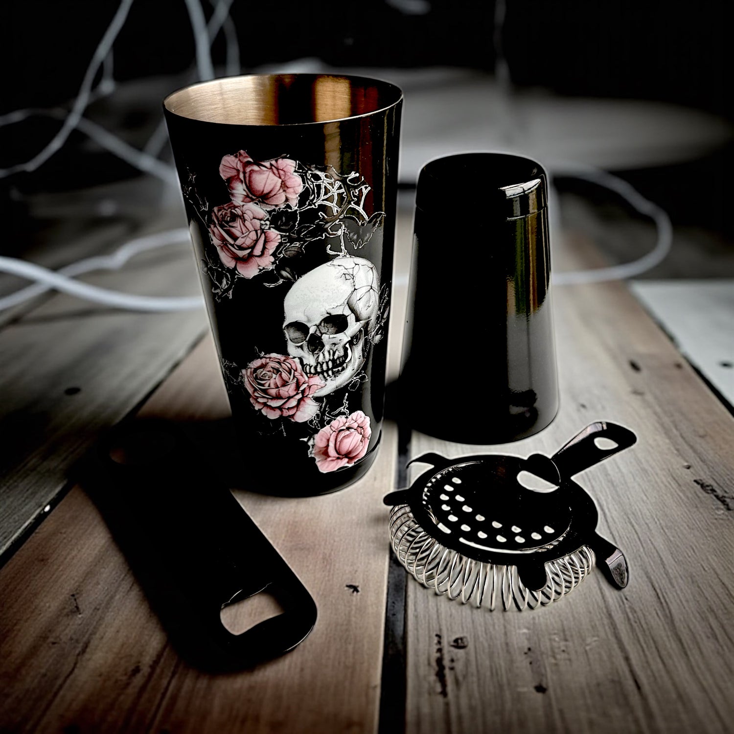 Halloween Cocktail Shakers & Spooky Barware